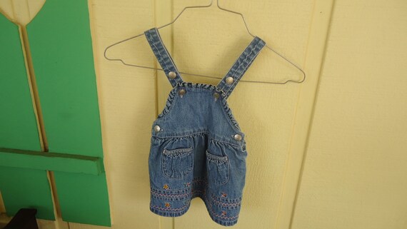 girls blue jean dress