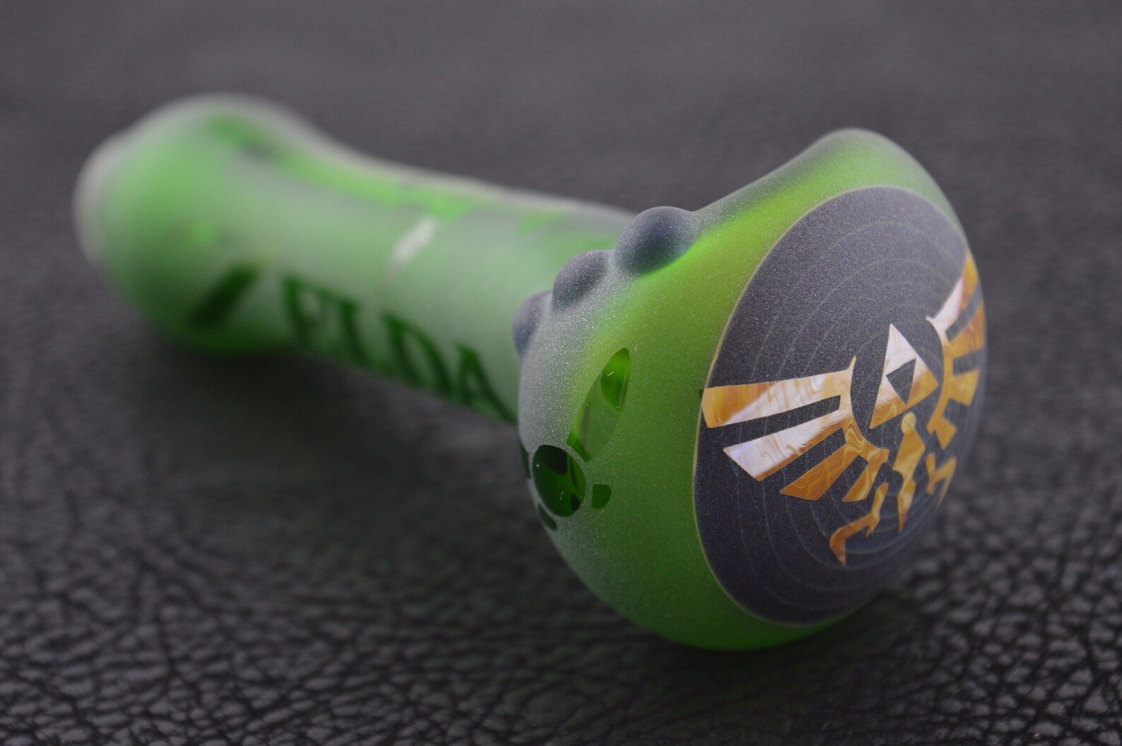 Zelda Triforce Glass Pipe Set Etsy