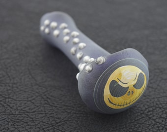 Jack Skellington, Glass Pipe, Handblown