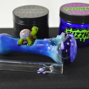 Lila Slime Schildkröte Glaspfeife
