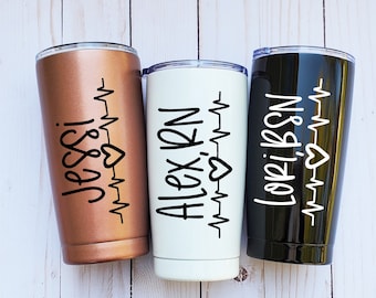 Nurse Coffee Mug,Nurse Travel Cup, Nurse Coffee Tumbler,Nurse Gift, Personalized Coffee Cup, Nurse Travel Coffee Mug, Nurse Mug