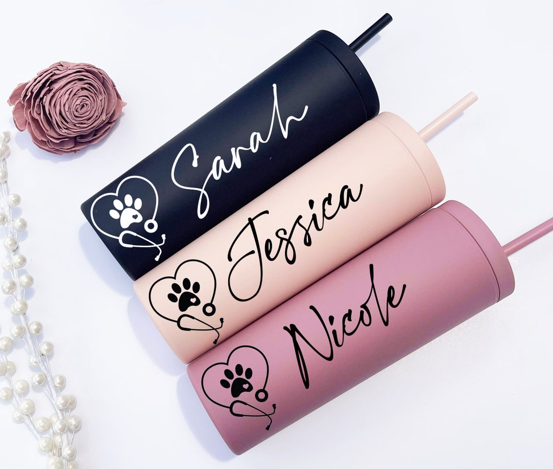 Personalized Cup for Veterinarian Vet Tech Gift Insulated Tumbler