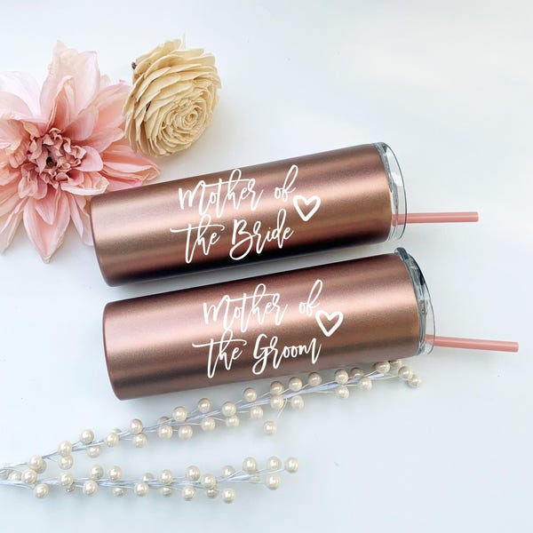 Personalized Mother of the Bride/Groom Stainless Steel Tumbler