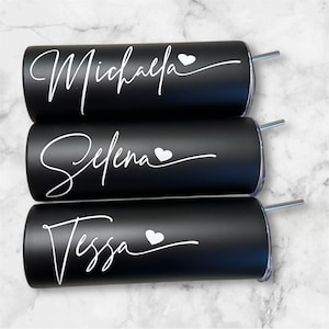 Bachelorette Party Gift – Personalized Tumbler for Bridesmaids, Custom Name Cup, Bridal Party Favor