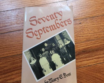 Setenta septiembres de Mary E. Best, libro usado de tapa blanda