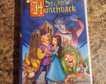 El secreto del jorobado UAV GOLD 1990s vhs