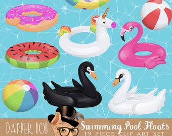 Popular Swimming Pool Float Toys PNG Clipart Collection