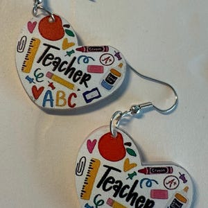 Heart earrings