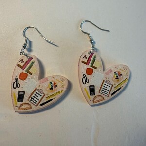 Heart earrings