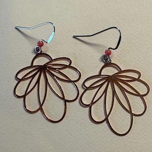 flower earrings