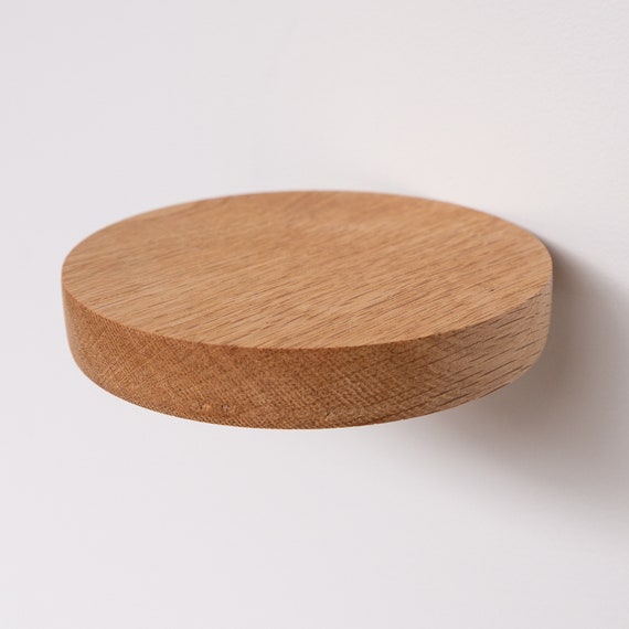 Fractie Openlijk taart Kleine zwevende plank van TOMAZIN ronde houten plank - Etsy Nederland