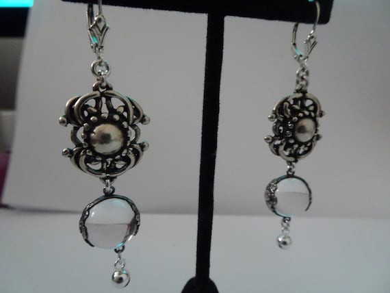 Sterling Silver Rare Wild Rose Pools of Light Pier