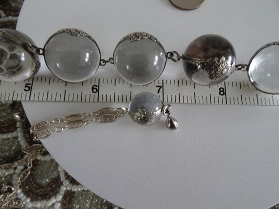 Amazing Antique Over Size 3/4" Orbs on this Pools… - image 8