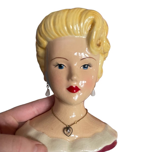 Vintage Lady Head Etsy