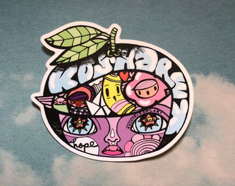 Kosharek Art Vinyl Sticker | Laptop, Car Decal