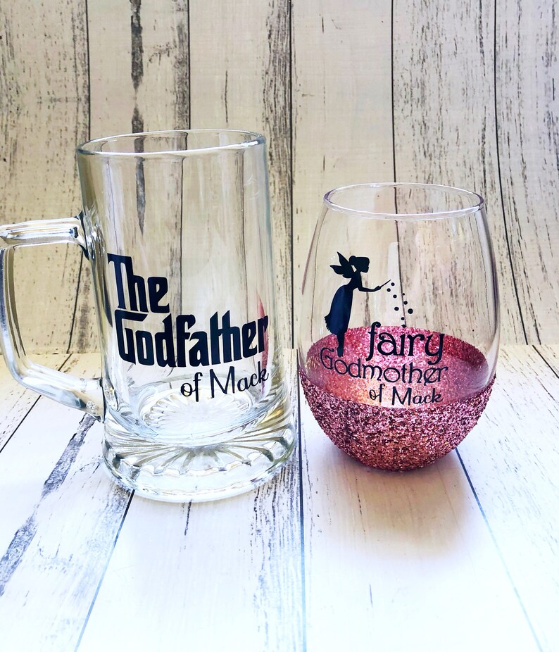 Personalised Stemless glitter Wine Glass with funny quote