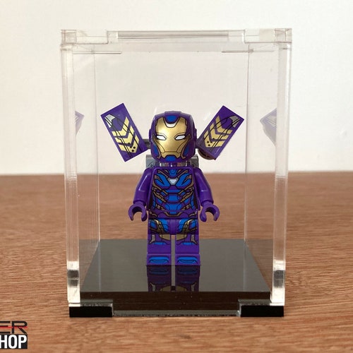 Acrylic Display Case for LEGO Minifigure Etsy