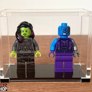 Small Acrylic Display Case for two LEGO Minifigures