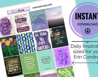 Daily Inspiration Stickers - Christian (printable)