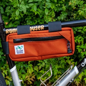 Paquete grande de 10" para llevar con cuadro de bicicleta