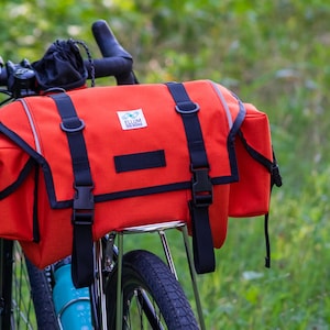 Ursa Major Large Bicycle Saddle Bag, Handmade in Dallas TX