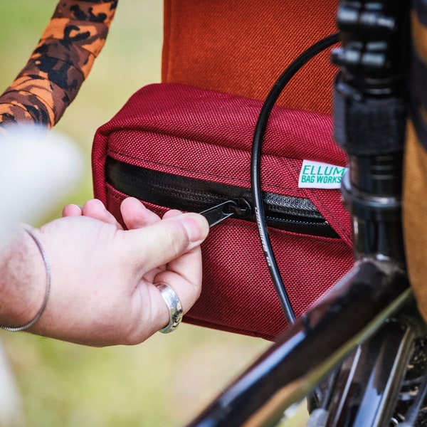 Duderino Bicycle Accessory Pouch | Bike Packing Bag | Mountable Bag | Ellum Bag Works