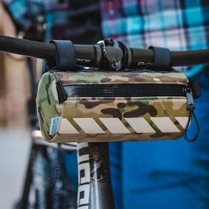 Dash | handlebar cycling bag | Mini Handlebar bag | Ellum Bag Works