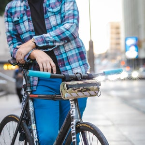 Dash handlebar cycling bag Mini Handlebar bag Ellum Bag Works image 5