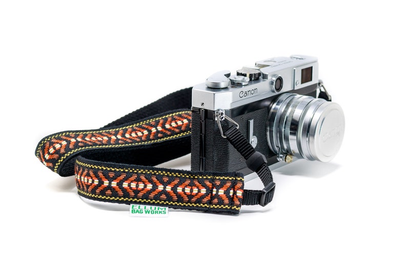 Vintage trim Camera Strap Deadstock Camera Strap Simple Camera Strap