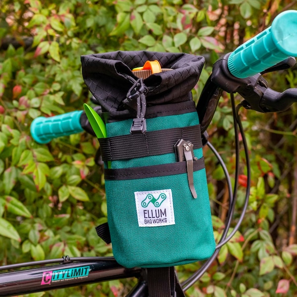 Bike Handlebar Feed Bag Etsy