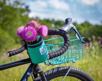 Hitchhiker Bag |  Stem Handlebar Bag | Feed cycling bag | Drink Bag | Ellum Bag Works