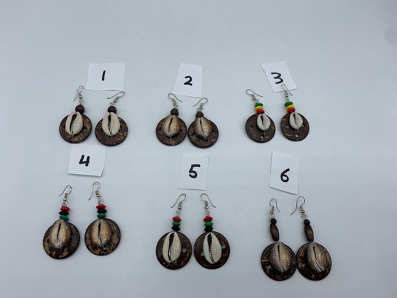 Buy Coconut Shell Earrings Online in India - Etsy