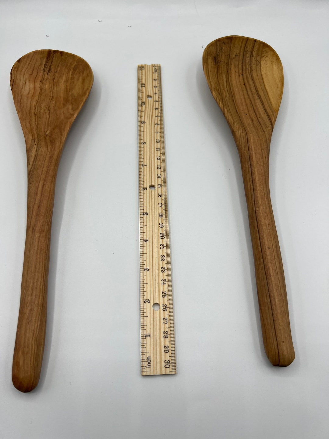 12 Inch Serving Wooden Spoon - Etsy