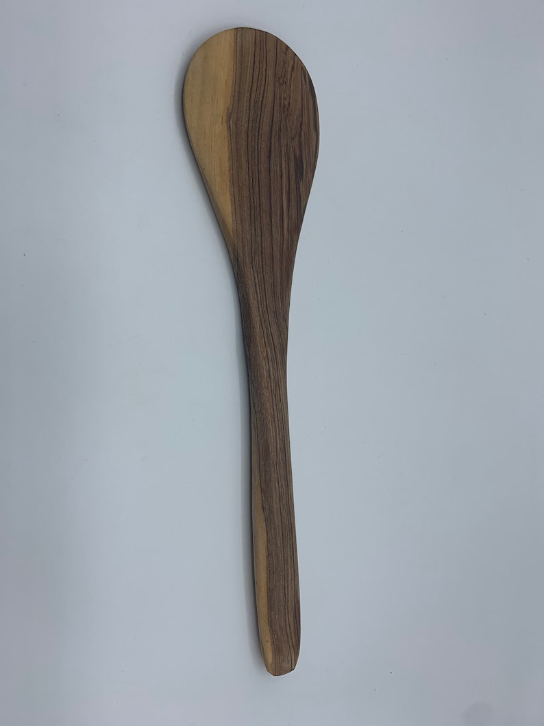 12 Inch Flat Wooden Spoon Etsy