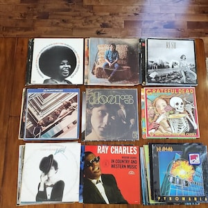 Re-stocked Vintage Vinyl Rock Records Albums 12" PICK 1: Beatles, The Doors, Roberta Flack, Grateful Dead, Lou Reed, Rush, Sade, The Who