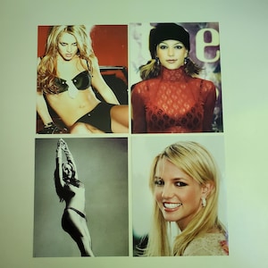 Vintage Britney Spears Glossy Fotos (4) 8x10