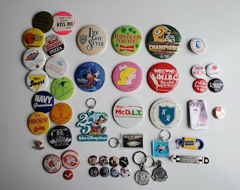 Button pins lot of 50／Vintage ／USA s-l400.jpg