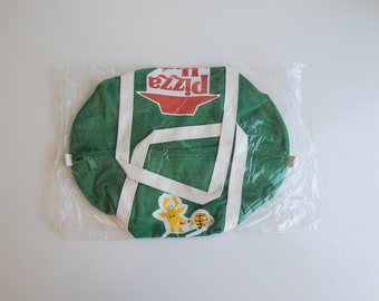 Vintage 80's Milwaukee Bucks Pizza Hut Canvas Duffel Bag NEW OS Vintage Gym Bag Vintage Pizza Hut Vintage Milwaukee Bucks