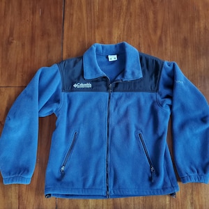 Titanium Petrol Damen Fleece-Winterjacke, Größe M, dunkel blau-Columbiens Sportswear Company