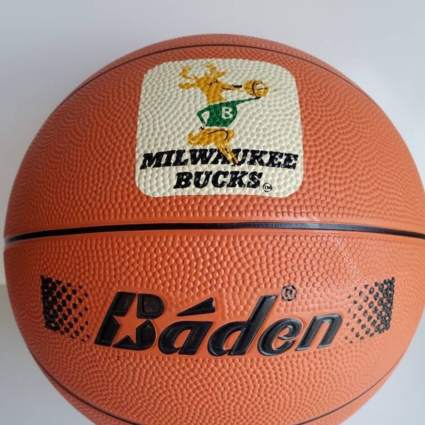 Vintage 80's/90's NBA NEW OS Basketballs Pick 1: Milwaukee Bucks Basketballs Coca-Cola or Rare Larry Johnson Converse #2 Charlotte Hornets