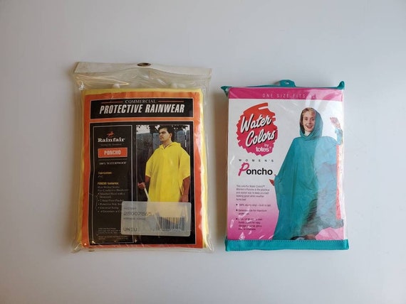 Vintage NEW OS Rain Ponchos PICK 1 