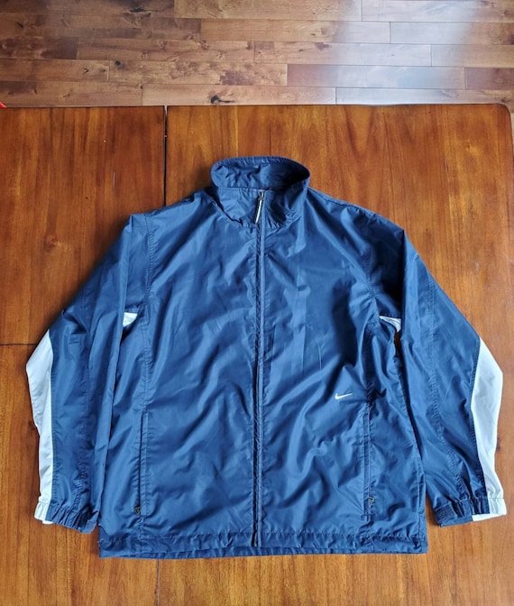 Navy Blue Windbreaker