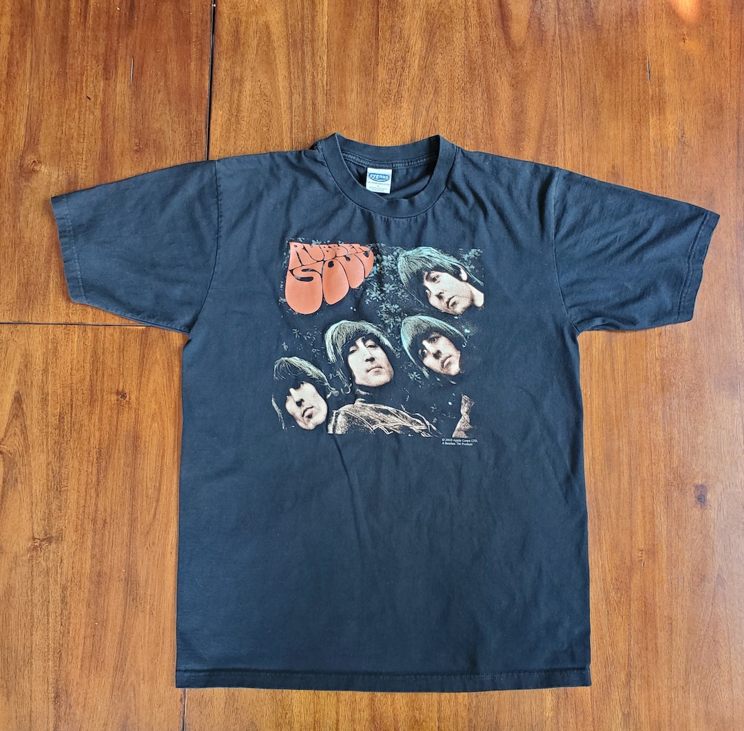 Vintage the Beatles Rubber Soul Tshirt 2003 Apple Corps LTD. Etsy