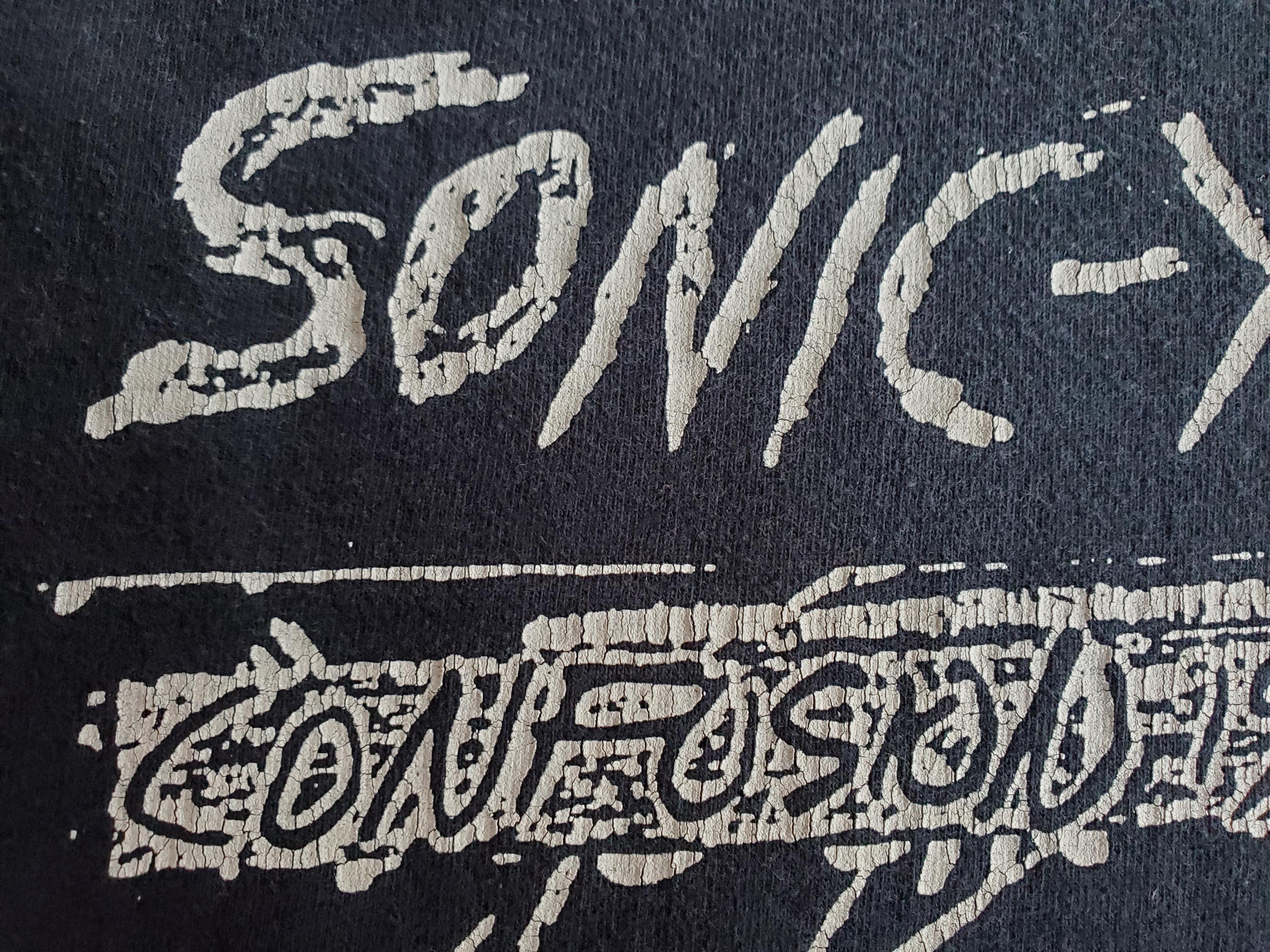Vintage Sonic Youth T-shirt Confusion is Sex Late 90's Version