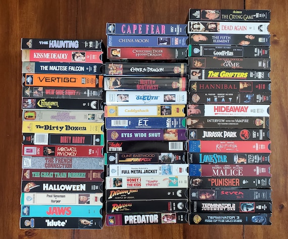 Like New VHS Collection PICK ONE: E.T., Eyes Wide Shut