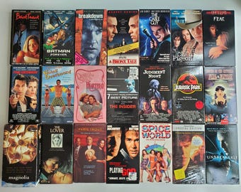 New Batch of VHS Movies PICK 1: Dressed to Kill, Jurassic Park