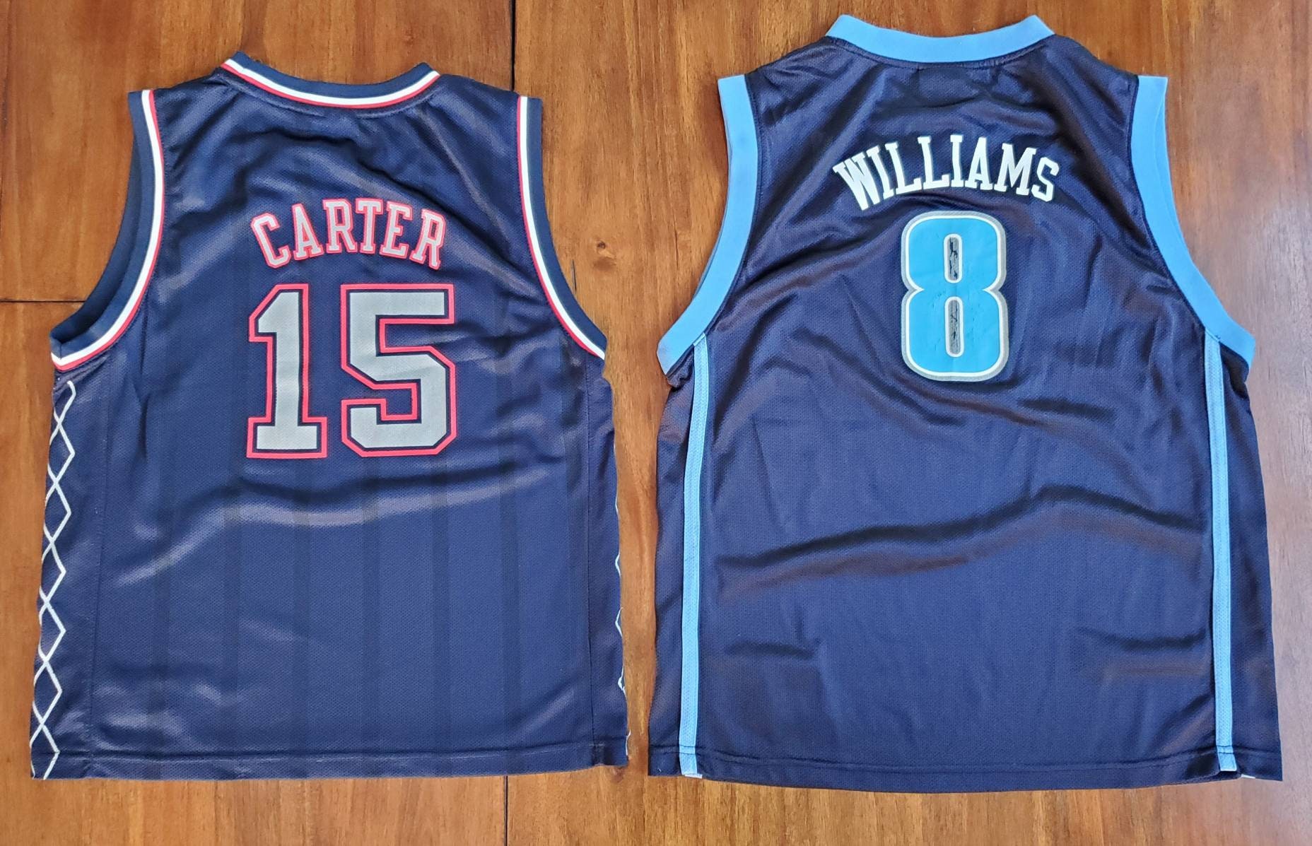 YOUTH NBA Jerseys Pick 1 Vince Carter 15 L New Jersey Nets Etsy