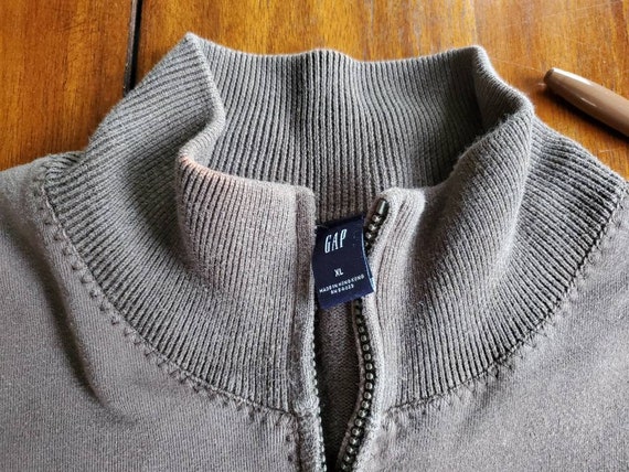 Vintage Gap Cardigan Sweater Men's XL Early 2000'… - image 9