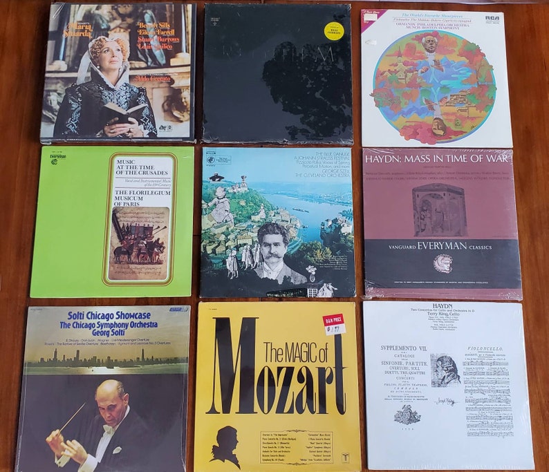 Sealed Classical Music Vinyl Records PICK 1 Beethoven Etsy