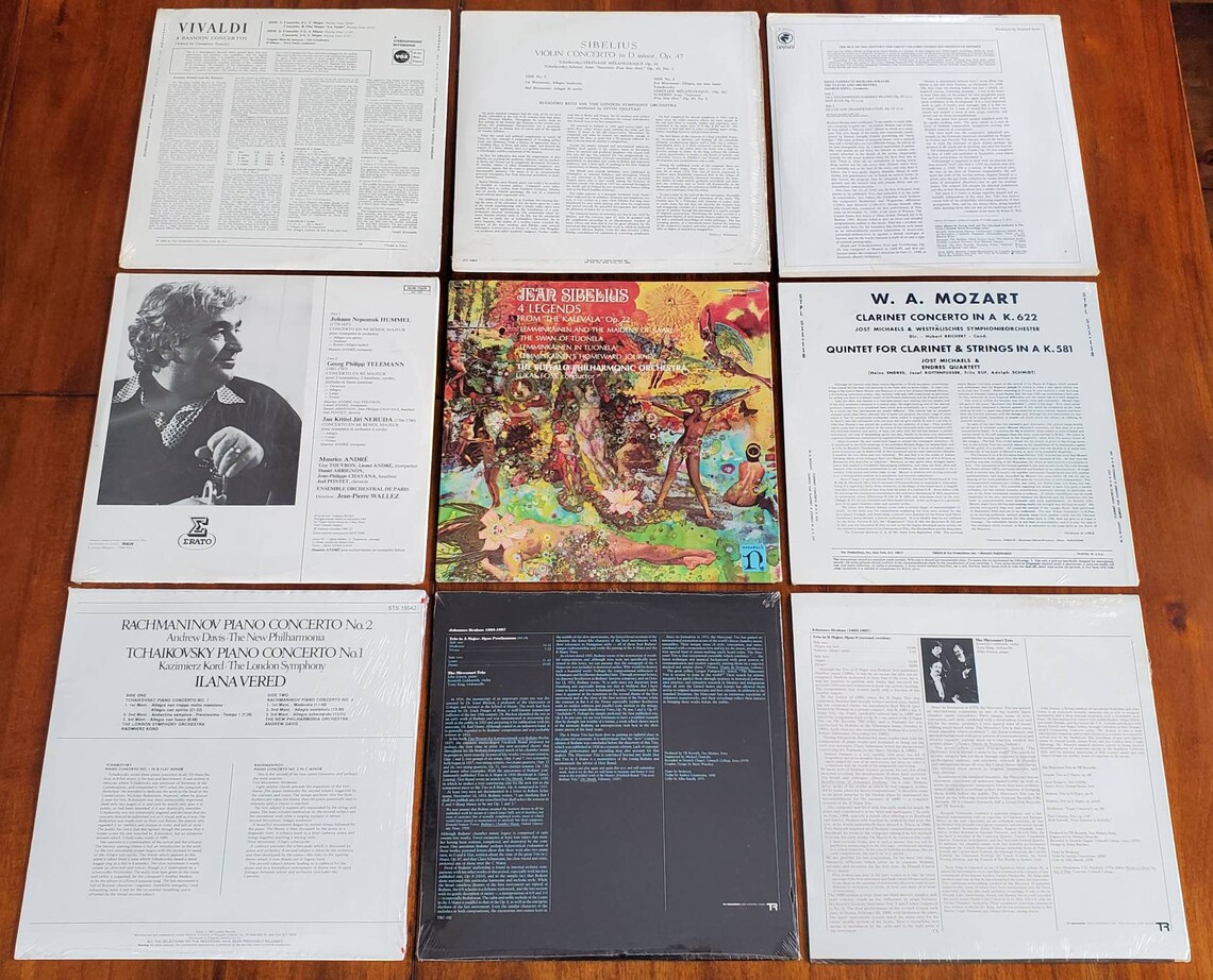 Sealed Classical Music Vinyl Records PICK 1 Beethoven Etsy